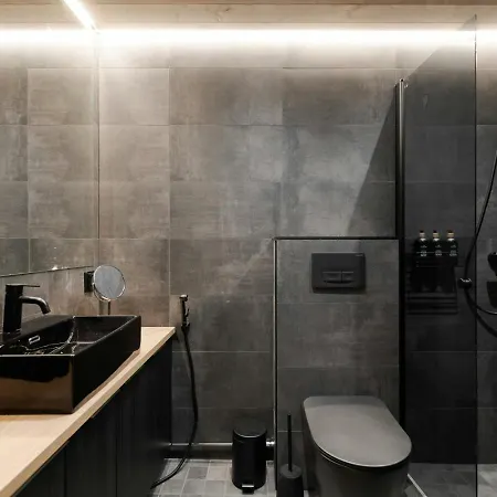 Convenient For 6 With Sauna Apartment
